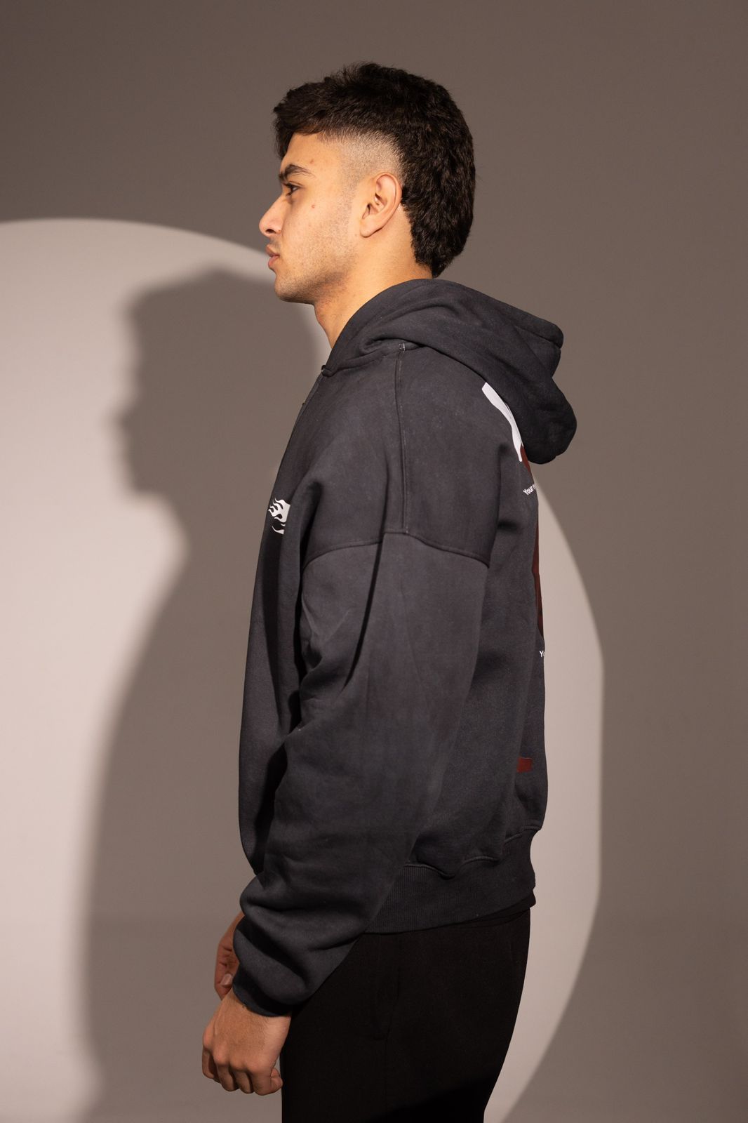 Black Cotton Jacket Box fit