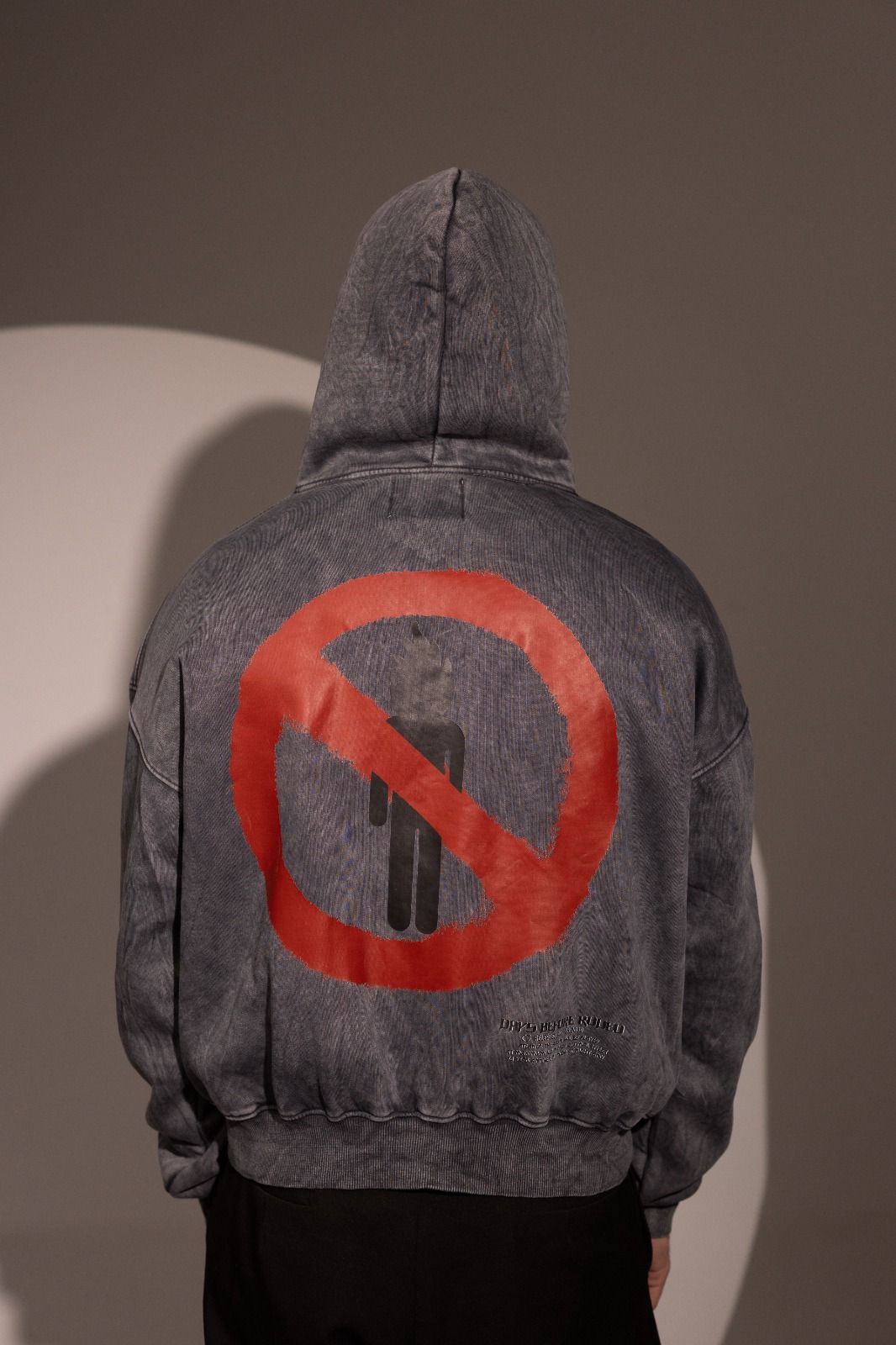 Grey Cotton Jacket Box fit