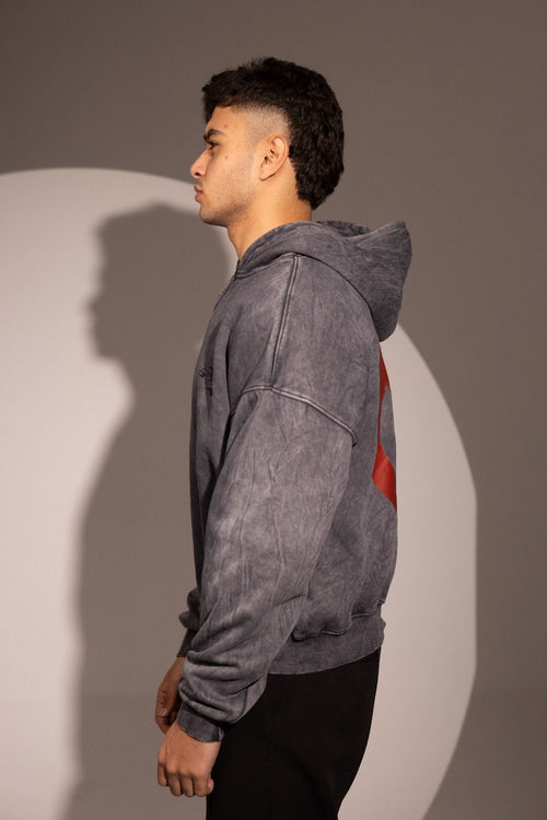 Grey Cotton Jacket Box fit